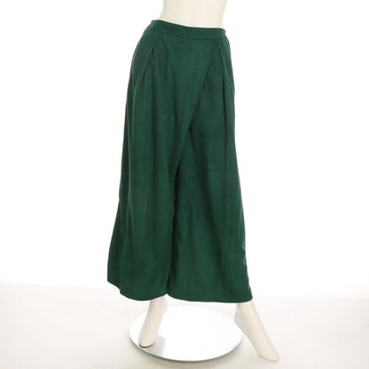 フロントタックラップ風ワイドパンツ