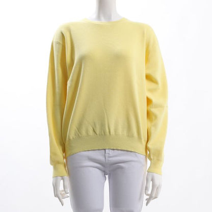 クルーネックハイゲージニット