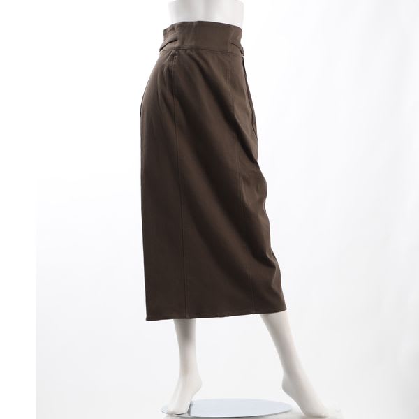 サイドベルトタイトスカート