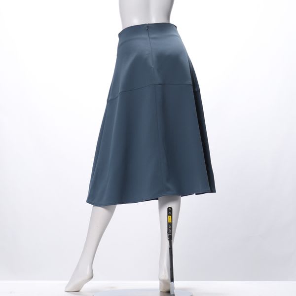 サイドDカンベルトデザインAラインスカート