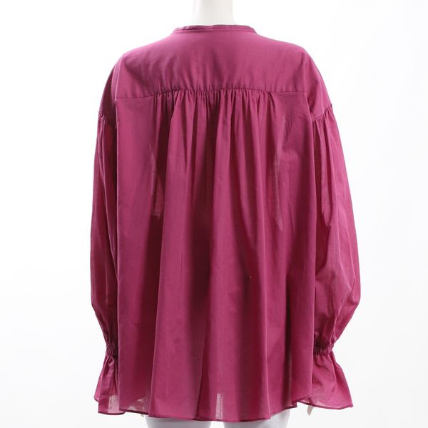 ビックシルエットキャンディスリーブブラウス