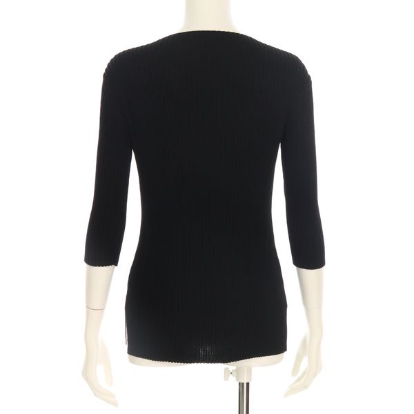 きれいめリブニットプルオーバー