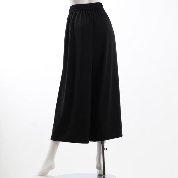 ウエストドロストデザインフレアパンツ