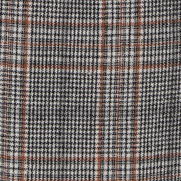 チェック柄ラップスカート