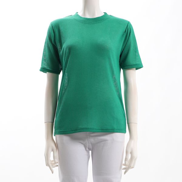 シアーリブカットソー