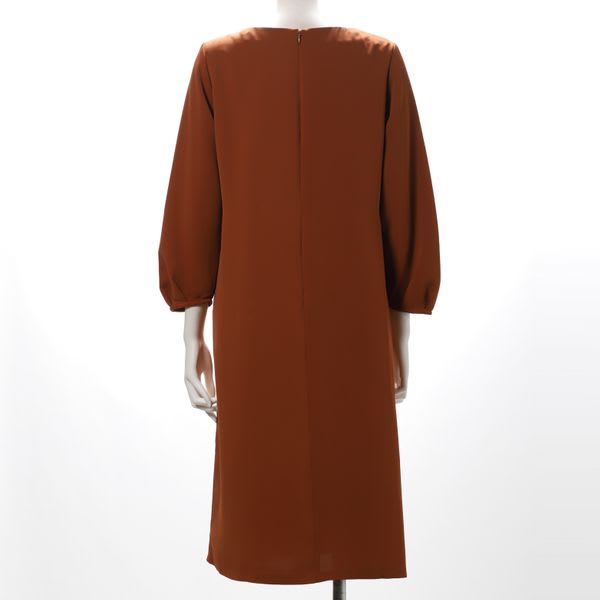 ベルトデザインアクセントワンピース