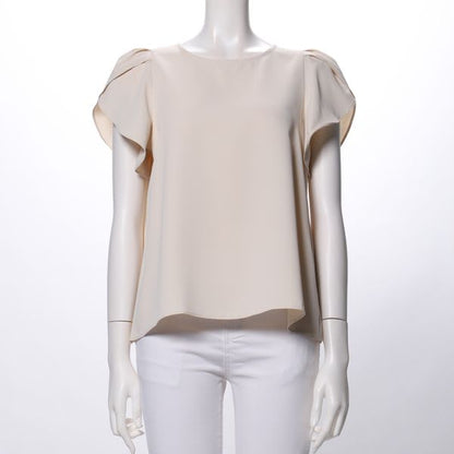 ペタルスリーブブラウス