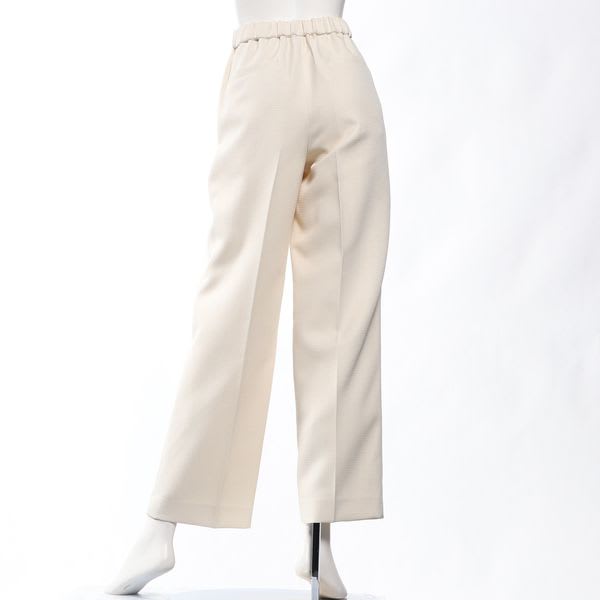 【セットアップ】織り柄ストレートパンツ