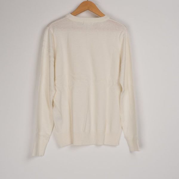 クルーネックニットトップス