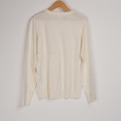 クルーネックニットトップス