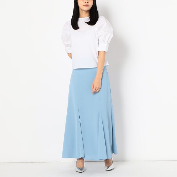 ツイードマーメイドハイウエストスカート