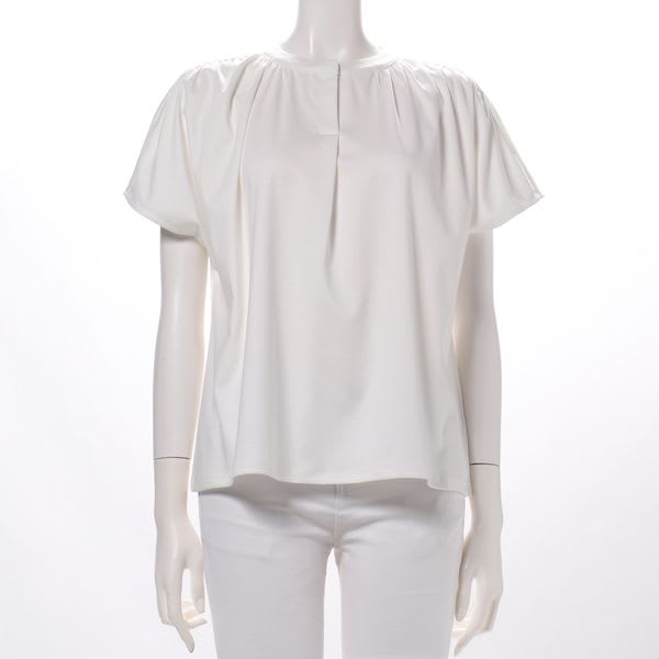 ギャザー付きカットソー