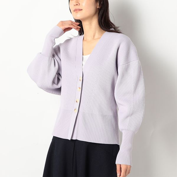 ボリュームスリーブカーディガン