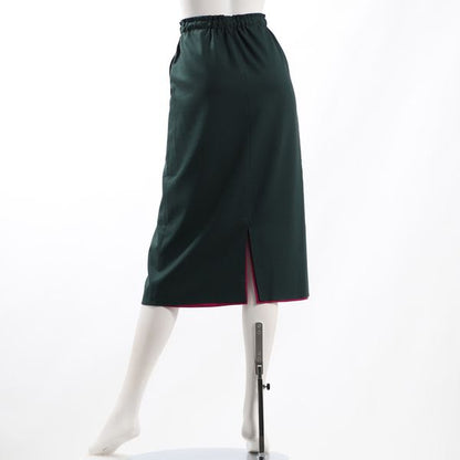 ストレッチリバーシブルセミタイトスカート