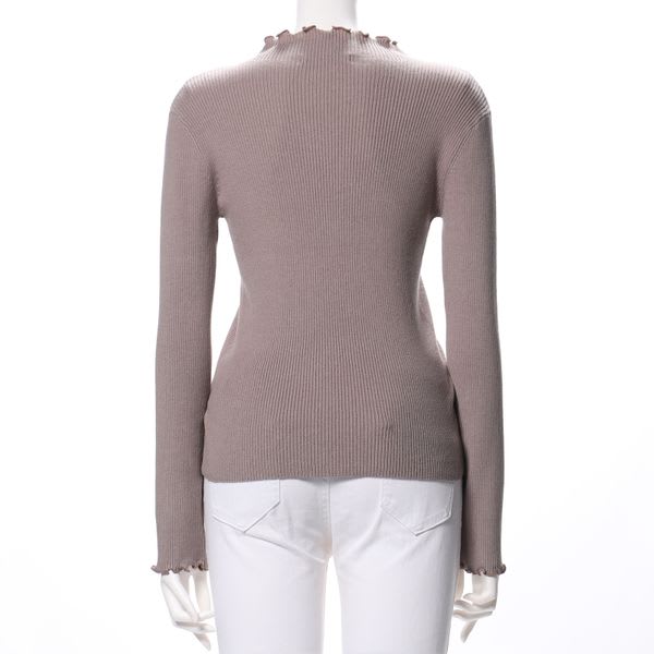 メロー加工リブニット