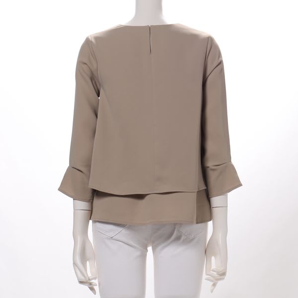 レイヤード風ブラウス