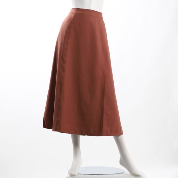 シンプルデザインAラインスカート