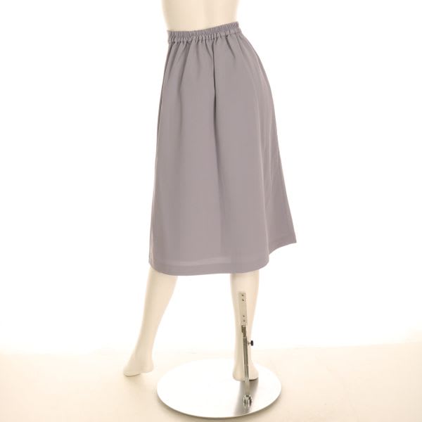 タックデザインフレアスカート