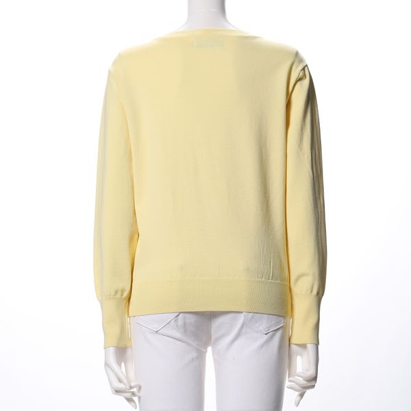 ベーシックボートネックニット