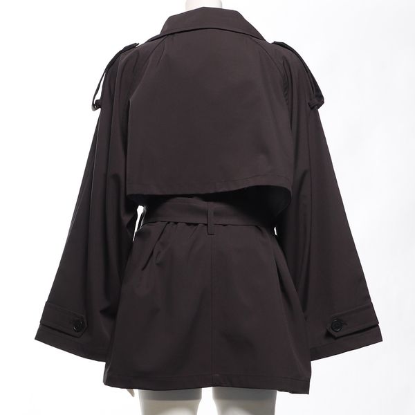 ボンディングショートトレンチコート