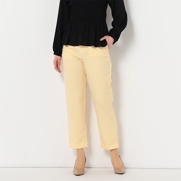 コンフォータブルストレッチテーパードパンツ