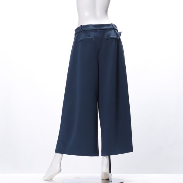 Dカンベルト付きガウチョパンツ