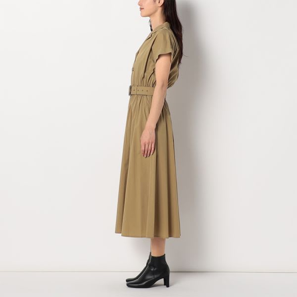 トレンチ風ワンピース