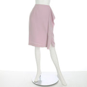 アシメトリーフリルタイトスカート