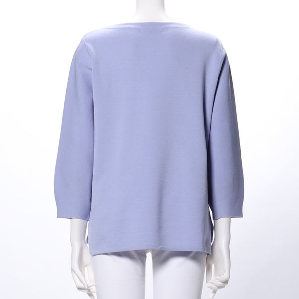 ふんわりパフスリーブニット