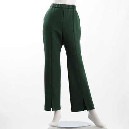 アムンゼンツィルジャージーセンターシームフロントスリットパンツ