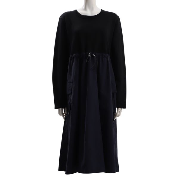 カーゴポケット付きドッキングワンピース