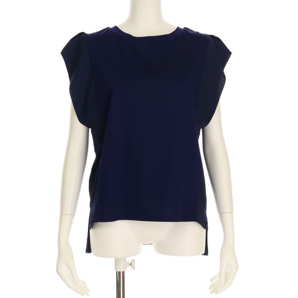 肩スリットカットソー