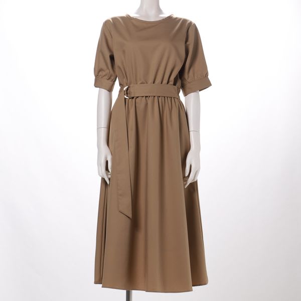 ゴールドDカンベルト付きワンピース