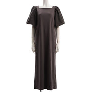 スクエアネックパフスリーブワンピース