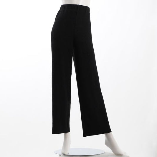 ジャージ生地プリーツパンツ