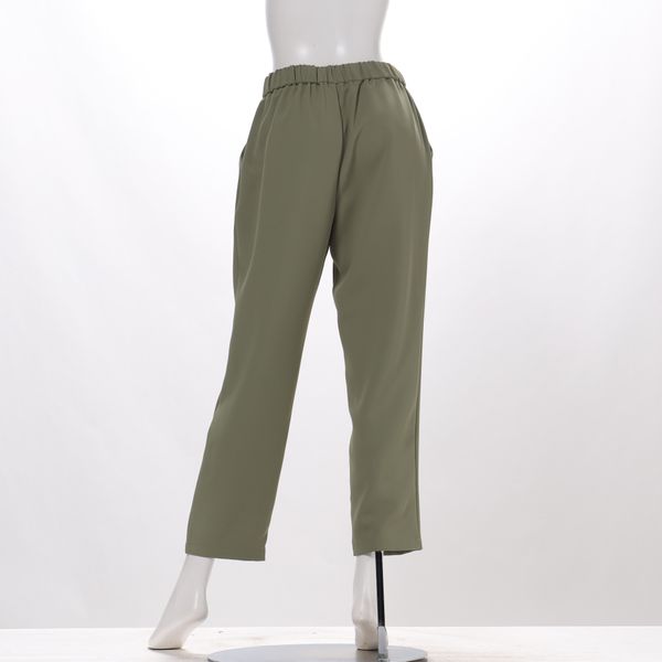 ウエストゴムワンタックテーパードパンツ