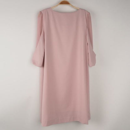 袖切り替えデザインワンピース