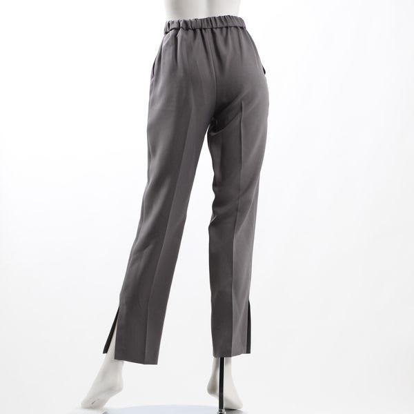 サイドスリットテーパードパンツ