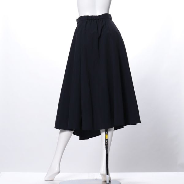 ナイロンプレインタスランアシンメトリースカート