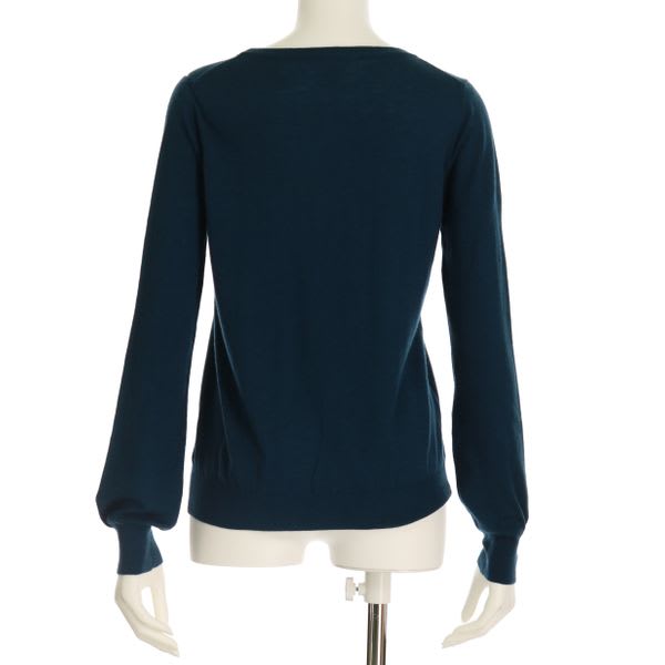 ベーシックラウンドネックニットプルオーバー