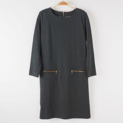 ジップポケット付きワンピース
