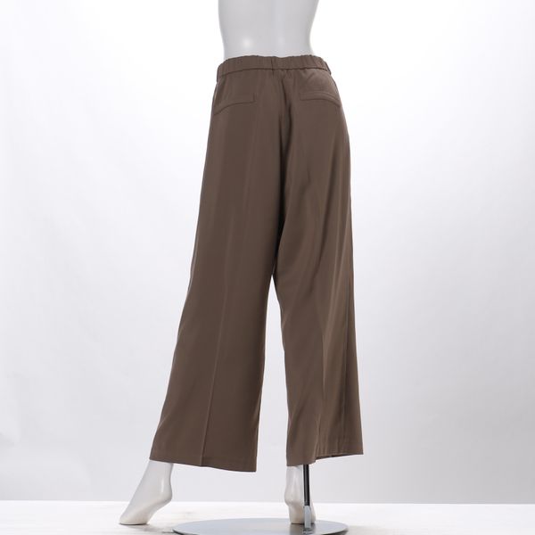 シンプルシルエットワイドパンツ
