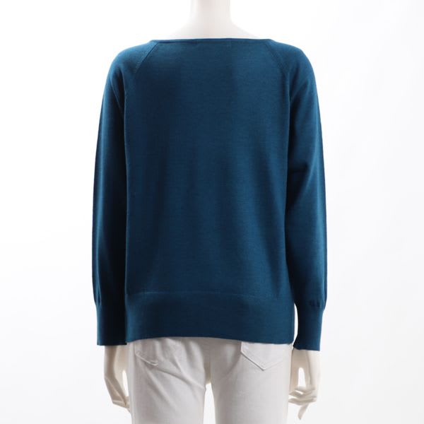 ラグランスリーブVネックニット