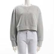 短丈クルーネックプルオーバー