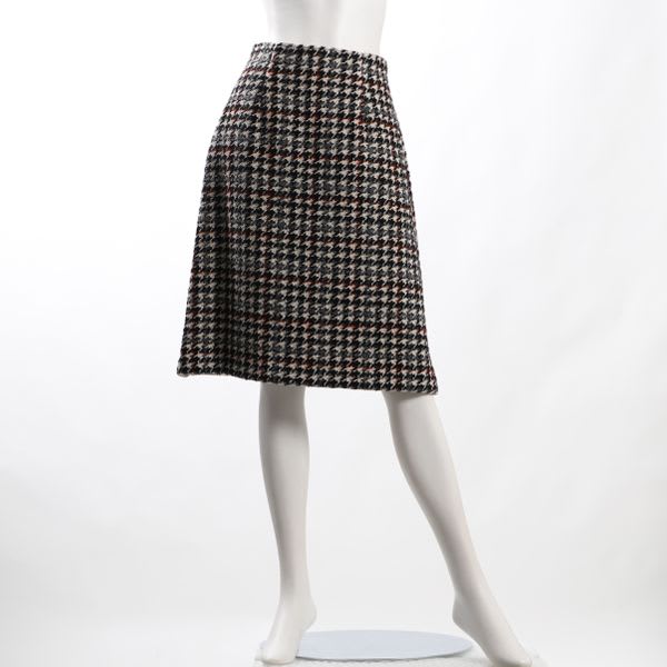 千鳥格子柄スカート