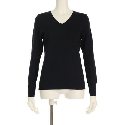 ラメVネックニットプルオーバー