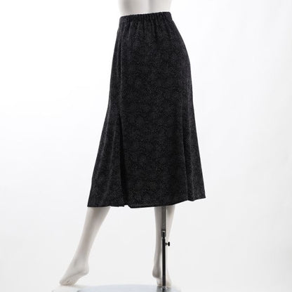 ドビーランダムドットマーメイドスカート