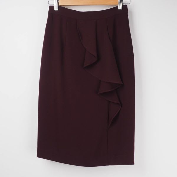 アシンメトリーフレアタイトスカート