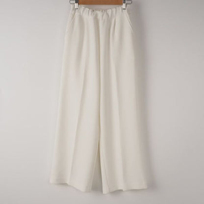 センタープレスワイドパンツ