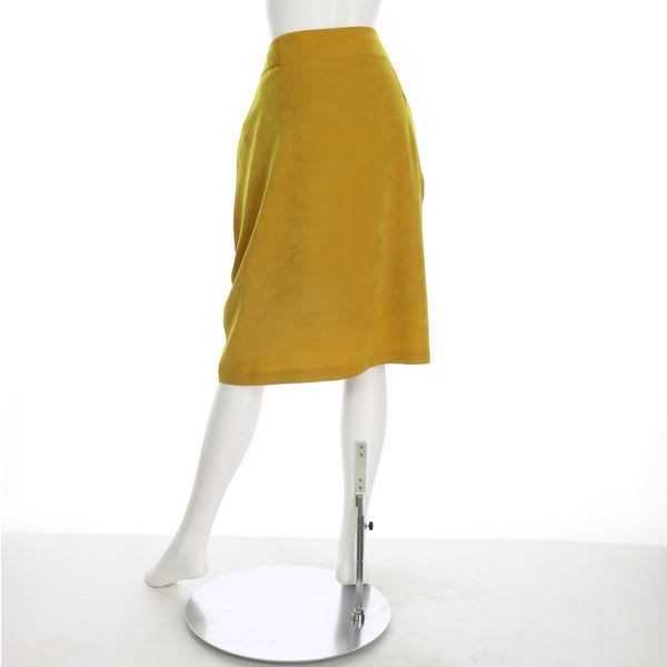 フロントリボンフレアスカート